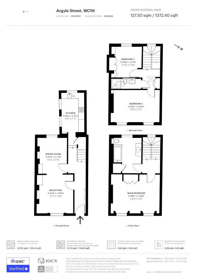 فيلا The Argyle Collection Near Kings Cross St Pancras لندن المظهر الخارجي الصورة